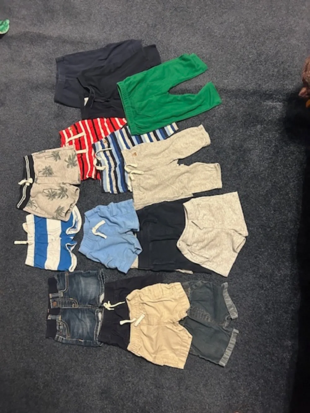 12 month shorts/pants bundle